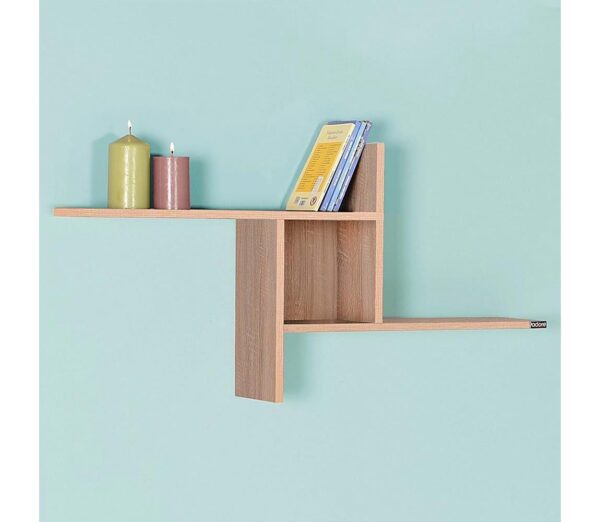 Adore Furniture Fali polc 50x100 cm barna