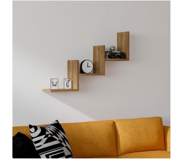 Fali polc MIST 60x90 cm barna