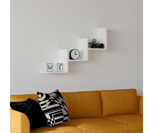 Fali polc MIST 60x90 cm fehér