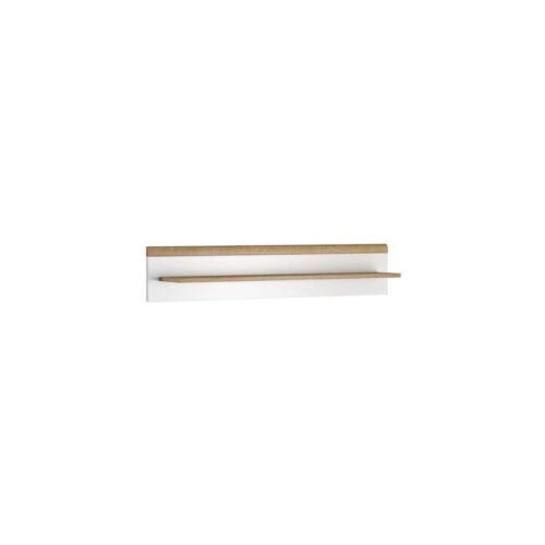MIRJAN 24 Fali polc PRIME 12x104 cm riviera tölgy/fehér