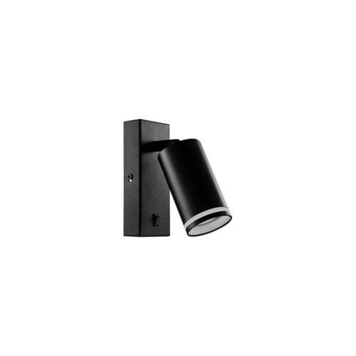 Fali spotlámpa 1xGU10/35W/230V fekete