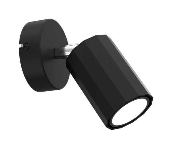 Fali spotlámpa BELLO 1xGU10/8W/230V fekete