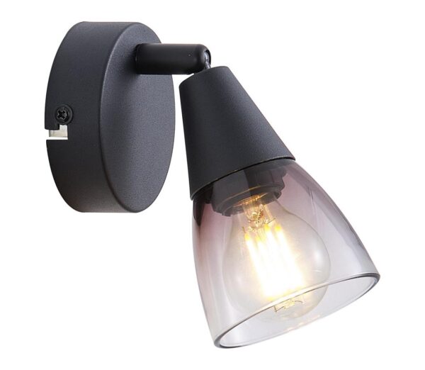 Eurolamp Fali spotlámpa CLASSY 1xE14/7W/230V füstös