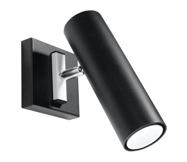 Fali spotlámpa DIREZIONE 1xGU10/40W/230V fekete