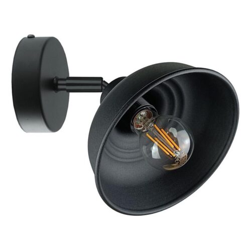 Keter Lighting Fali spotlámpa FAUN 1xE27/60W/230V fekete