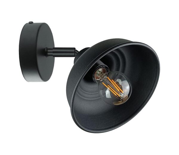 Keter Lighting Fali spotlámpa FAUN 1xE27/60W/230V fekete