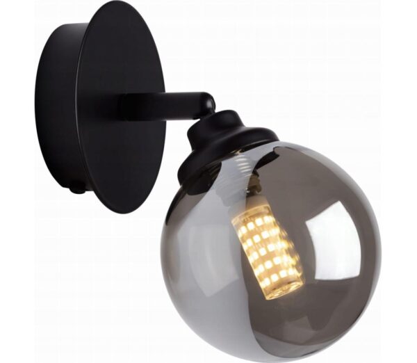 Fali spotlámpa IMAGINE 1xG9/40W/230V fekete/füstös