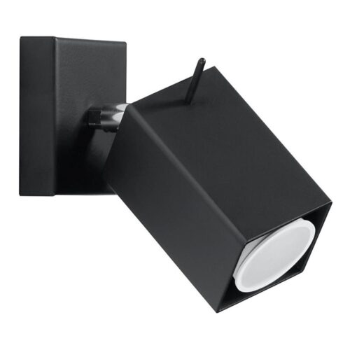 Fali spotlámpa MERIDA 1xGU10/40W/230V fekete