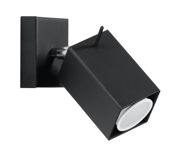 Fali spotlámpa MERIDA 1xGU10/40W/230V fekete