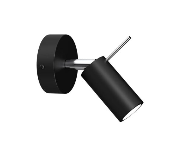Fali spotlámpa PRESTON 1xGU10/40W/230V fekete