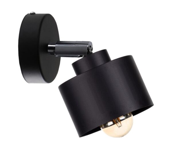 Keter Lighting Fali spotlámpa SIMPLY BLACK 1xE27/60W/230V