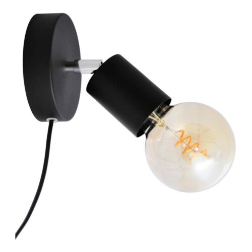 Fali spotlámpa TUNE 1xE27/20W/230V fekete