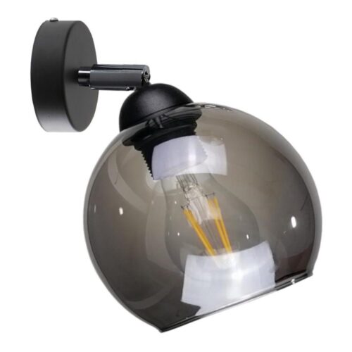 Keter Lighting Fali spotlámpa UNO 1xE27/60W/230V fekete
