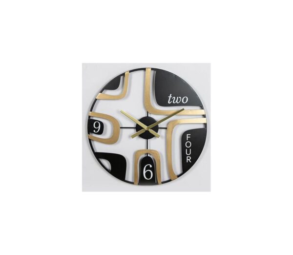 Eurolamp Falióra 1xAA átm. 60 cm fekete/arany