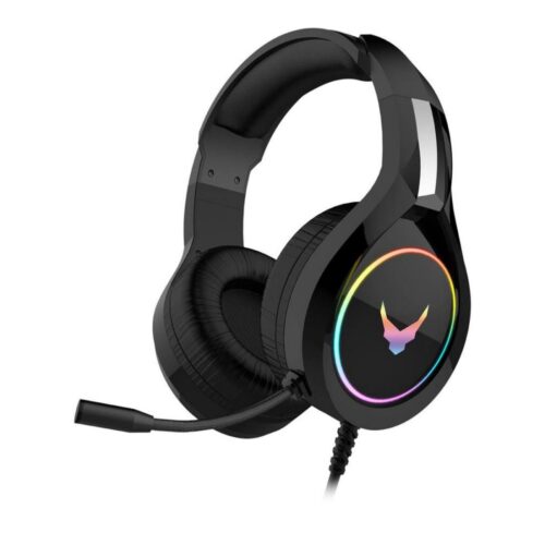 Fejhallgató mikrofonnal VARR GAMING RGB USB fekete