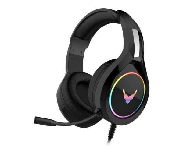 Fejhallgató mikrofonnal VARR GAMING RGB USB fekete