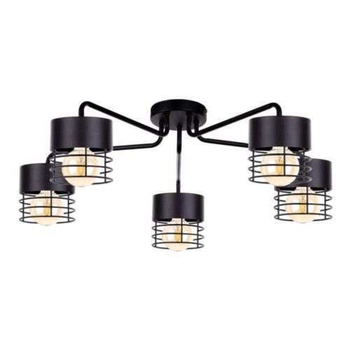 Keter Lighting Felületre szerelhető csillár ELL 5xE27/60W/230V
