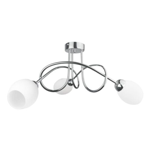 Keter Lighting Felületre szerelhető csillár TWIST WHITE 3xE14/40W/230V