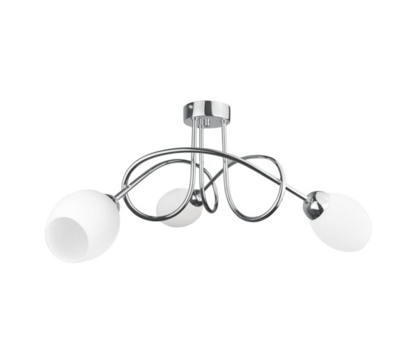 Keter Lighting Felületre szerelhető csillár TWIST WHITE 3xE14/40W/230V
