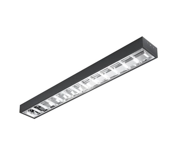 Fénycsöves lámpa T8 2xG13/18W/230V 120 cm fekete