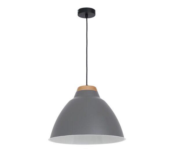 Függeszték SKAL 1xE27/60W szürke