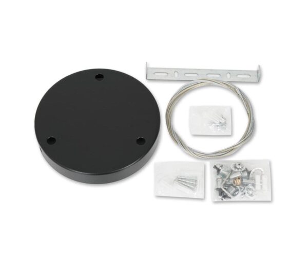 Függesztő rendszer lámpákhoz MAQ 18W/24W/50W 1m fekete