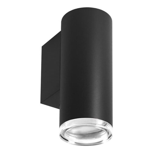 Fürdőszobai fali spotlámpa TURYN 1xGU10/10W/230V IP44 fekete
