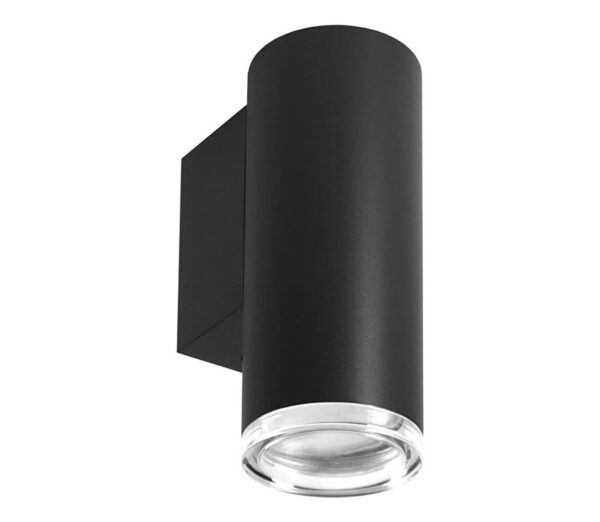 Fürdőszobai fali spotlámpa TURYN 1xGU10/10W/230V IP44 fekete