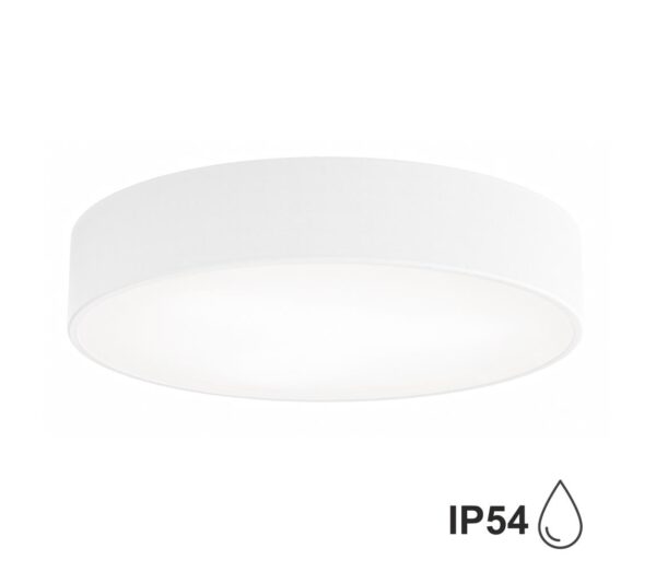 Fürdőszobai mennyezeti lámpa CLEO 3xE27/24W/230V á. 40 cm fehér IP54