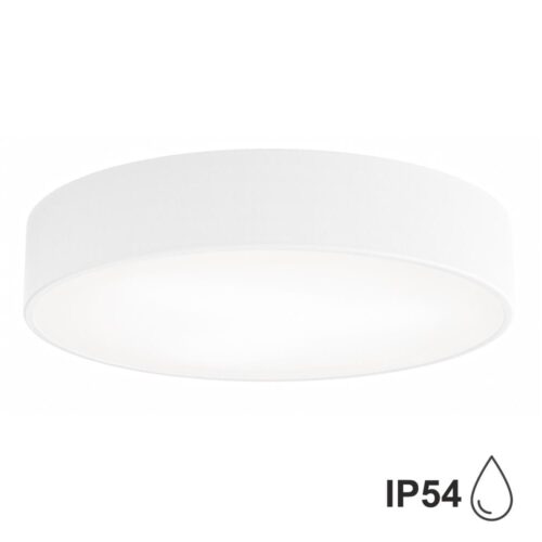 Fürdőszobai mennyezeti lámpa érzékelővel CLEO 3xE27/24W/230V á. 40 cm fehér IP54