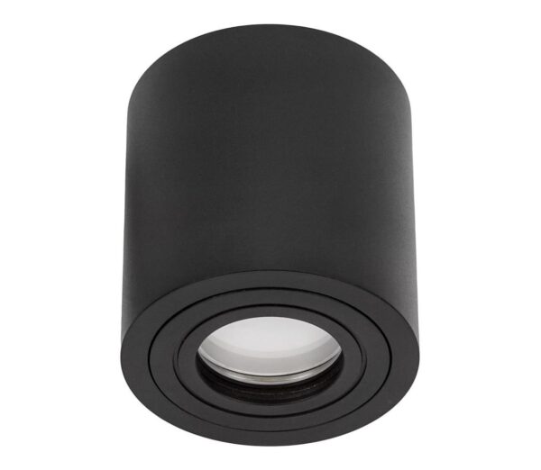 Fürdőszobai spotlámpa CHLOE 1xGU10/30W/230V IP65 kerek fekete