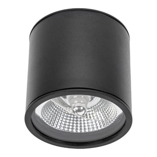Fürdőszobai spotlámpa CHLOE AR111 1xGU10/12W/230V IP65 kerek fekete