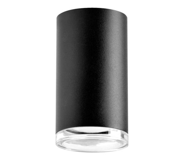 Fürdőszobai spotlámpa TURYN 1xGU10/10W/230V IP44 fekete