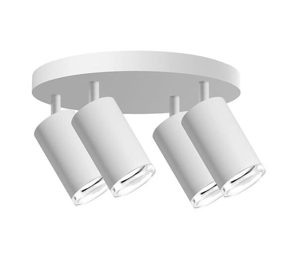 Fürdőszobai spotlámpa TURYN 4xGU10/10W/230V IP44 fehér