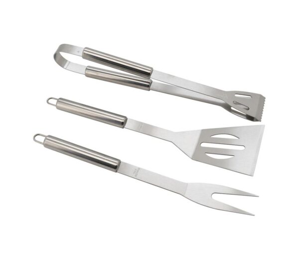 Grill eszközök rozsdamentes acél 3 db