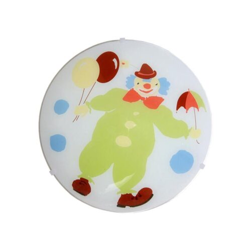 Prezent Gyerek mennyezeti lámpa CLOWN 1xE27/60W/230V átm. 300 mm