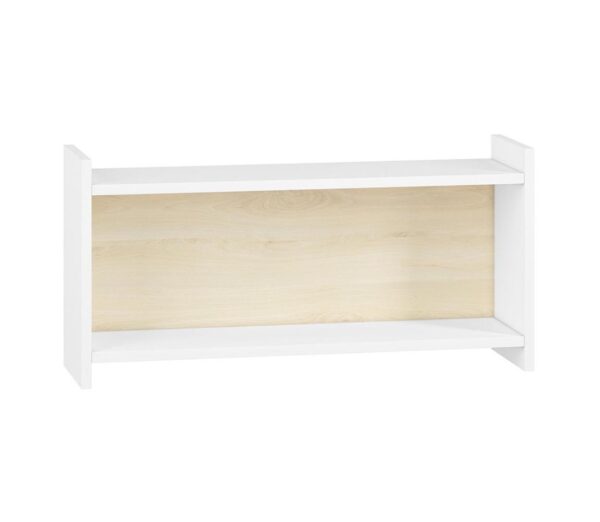 Konsimo Sp. z o.o. Sp. k. Gyermek fali polc BUBO 35x72 cm fehér/bézs