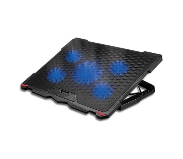 Hűtőpad laptophoz 5x látor 2xUSB fekete