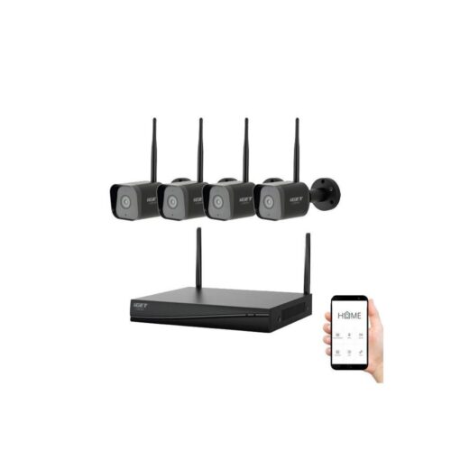 iGET Intelligens kamera rendszer + 4x kamera érzékelővel 2K+ 12V IP65 Wi
