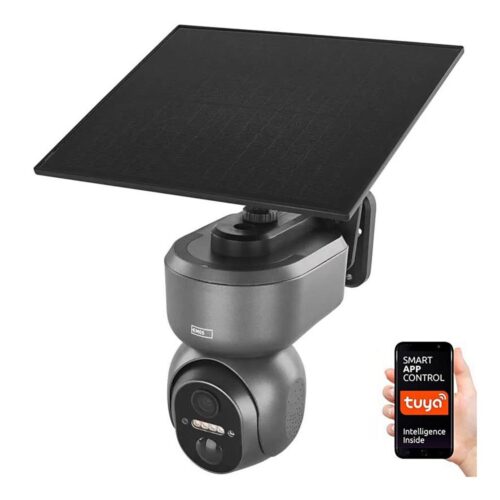 Intelligens napelemes kamera érzékelővel GoSmart 4G/LTE 10400mAh 5V IP65 Tuya
