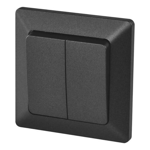 Kapcsoló soros 250V/10A antracit
