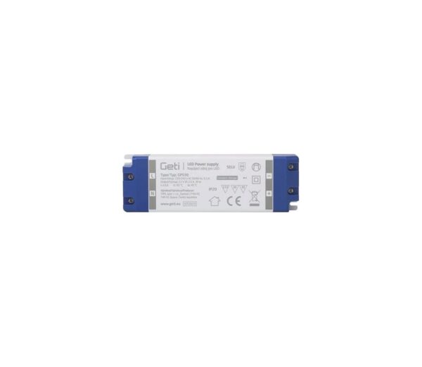 Geti Kapcsoló tápegység LED szalagokhoz 30W/12V IP20