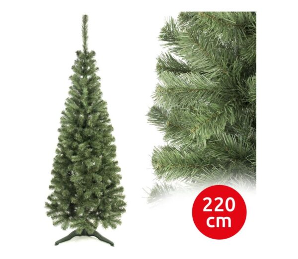 Karácsonyfa SLIM 220 cm fenyő