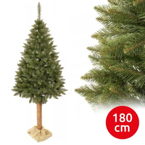 Karácsonyfa törzsével 180 cm lucfenyő
