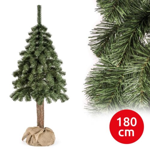 Karácsonyfa törzsével NATURAL 180 cm fenyő