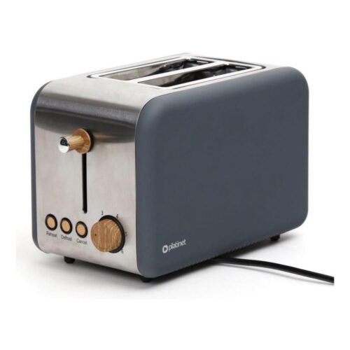 Kenyérpirító két lyukkal 900W/230V rozsdamentes acél/szürke