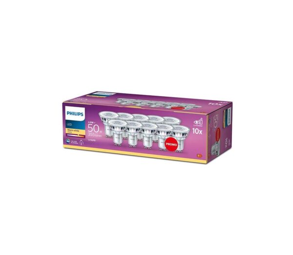 Philips KÉSZLET 10x LED Izzó Philips GU10/4