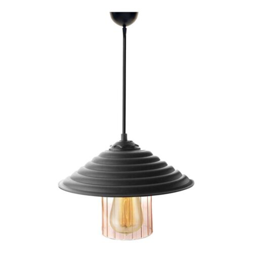 KÉSZLET 2x Csillár zsinóron UFO 1xE27/60W/230V