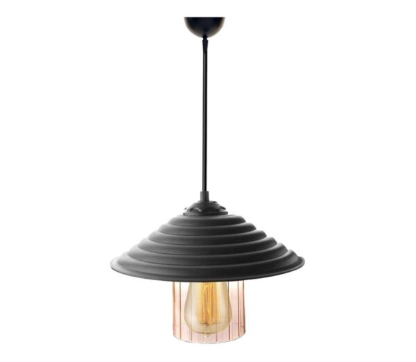 KÉSZLET 2x Csillár zsinóron UFO 1xE27/60W/230V