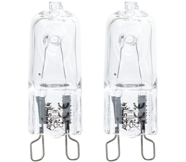 B.V. KÉSZLET 2x Ipari izzó G9/25W/230V 2700K